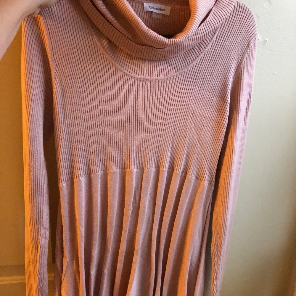 Adorable Cowl Neck Sweater Dress!